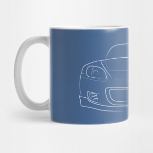 Honda S2000 ap1 - front stencil, white Mug